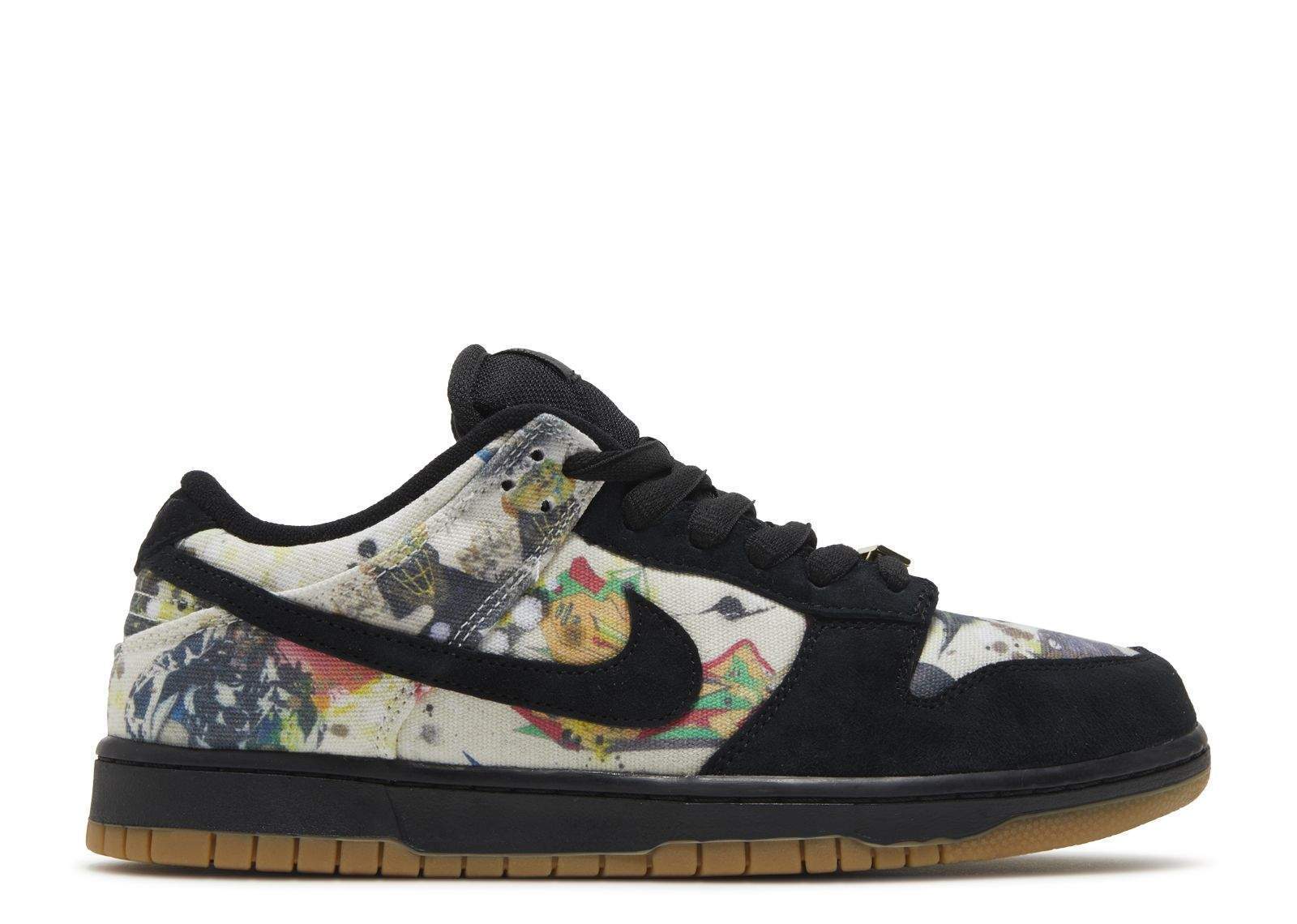 Supreme X Dunk Low SB Rammellzee Shoes Sneakers