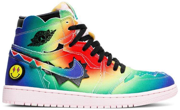 J Balvin x Air Jordan 1 Retro OG High ‘Colores Y Vibras Shoes Sneakers
