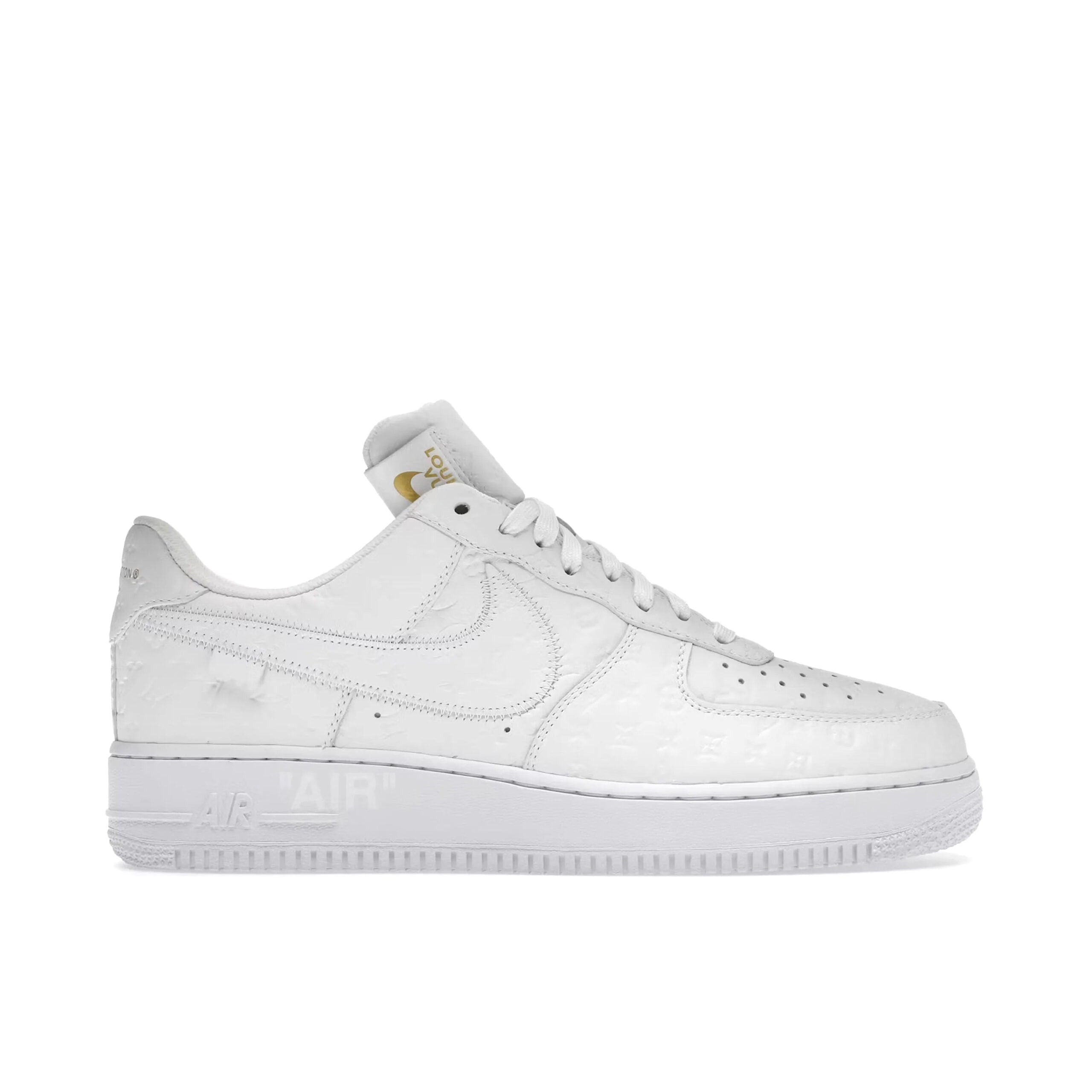 Nike Air Force 1 Low x Louis Vuitton By Virgil Abloh White Shoes Sneakers
