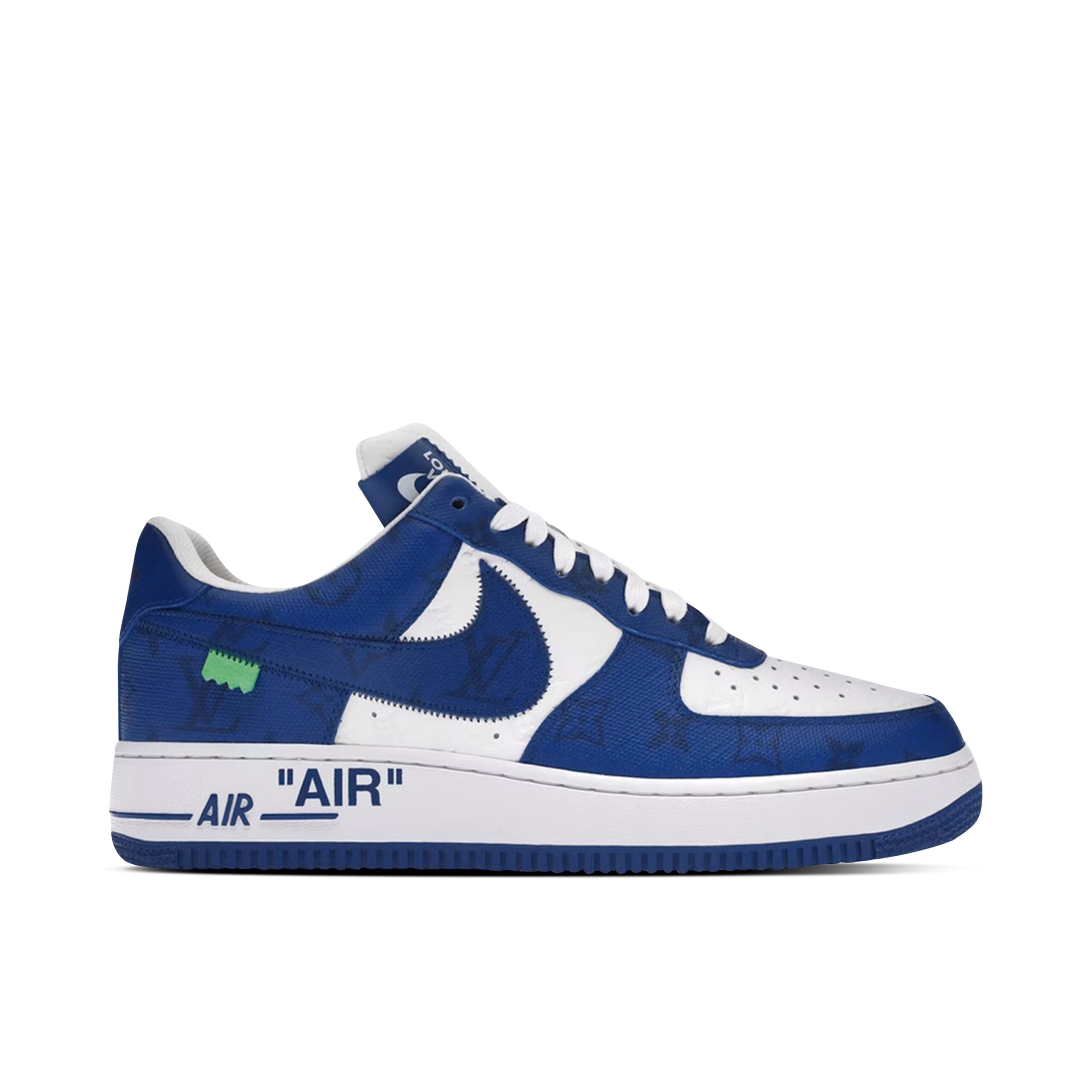 Nike Air Force 1 Low x Louis Vuitton By Virgil Abloh White Royal Shoes Sneakers