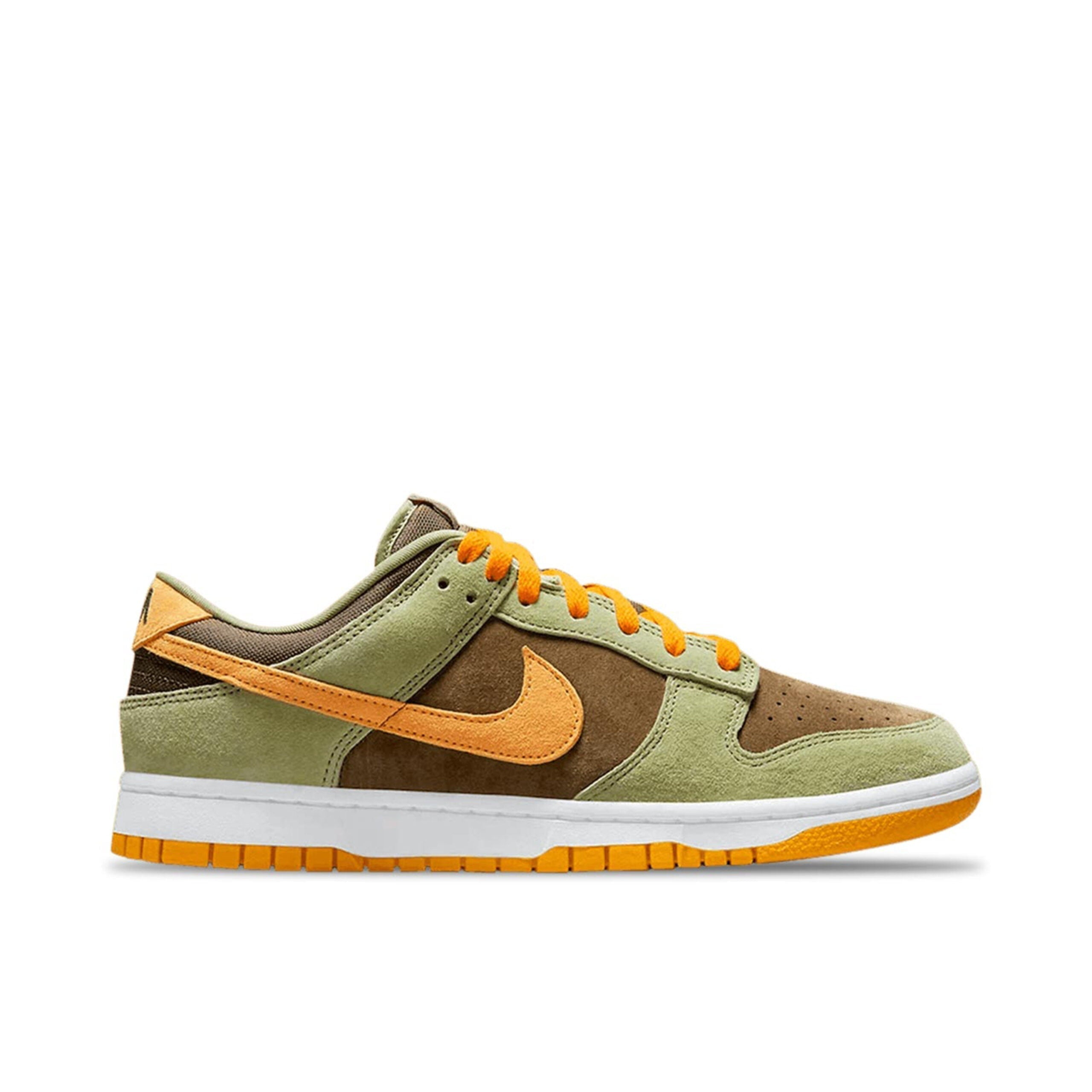Nike Dunk Low Dusty Olive Gold Shoes Sneakers