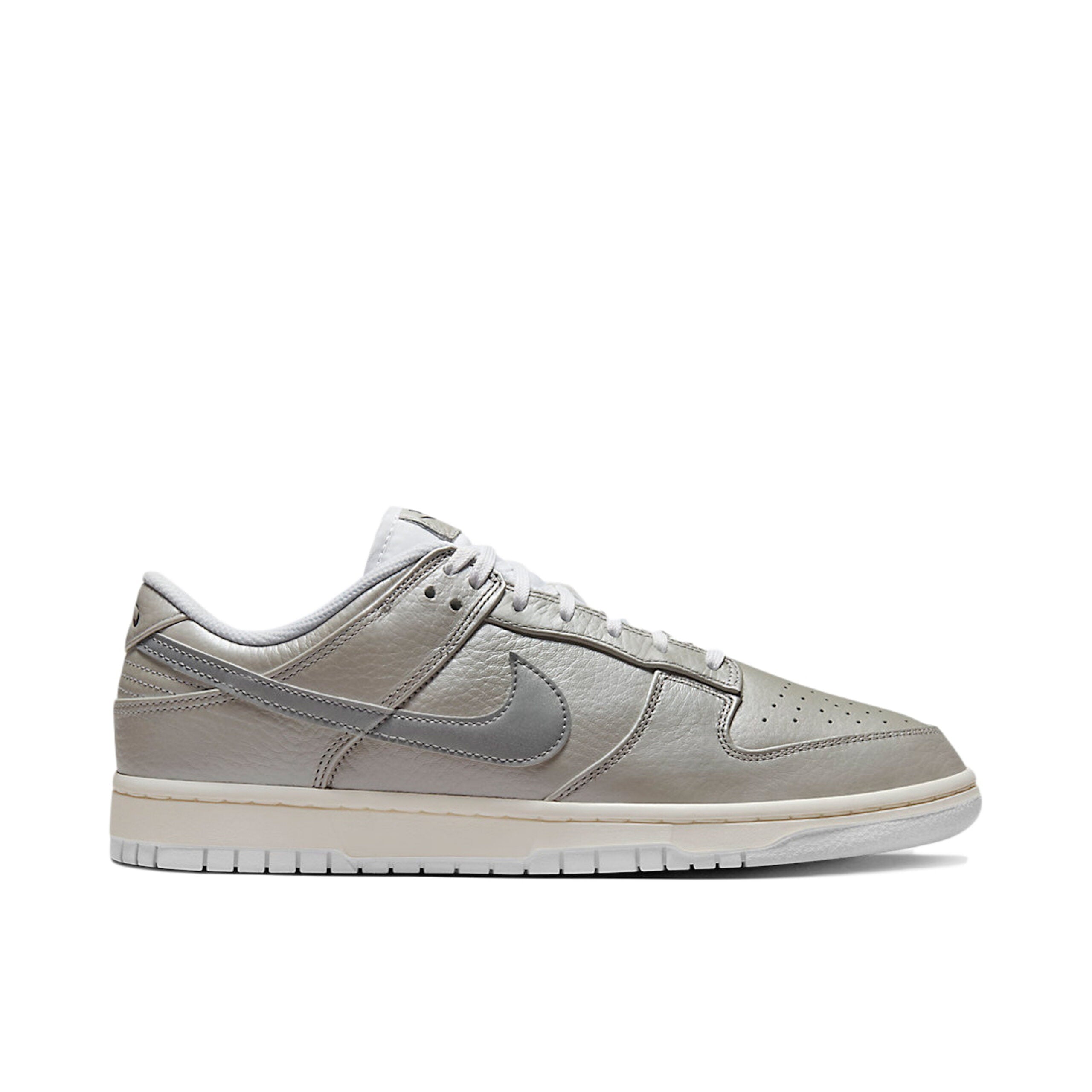 Nike Dunk Low Metallic Silver Shoes Sneakers