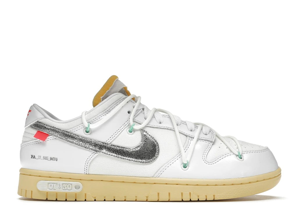 Nike Dunk Low Off-White Lot 1 Shoes Sneakers