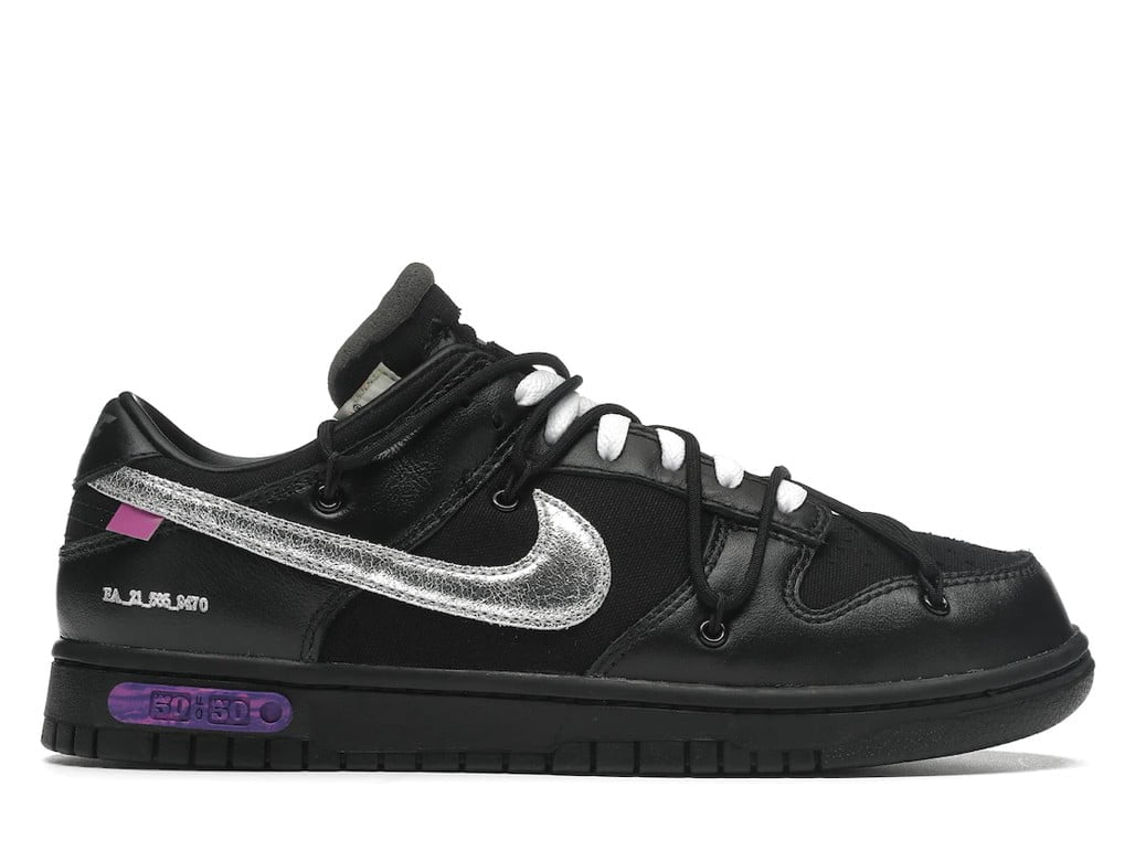 Nike Dunk Low Off-White Lot 50 Shoes Sneakers