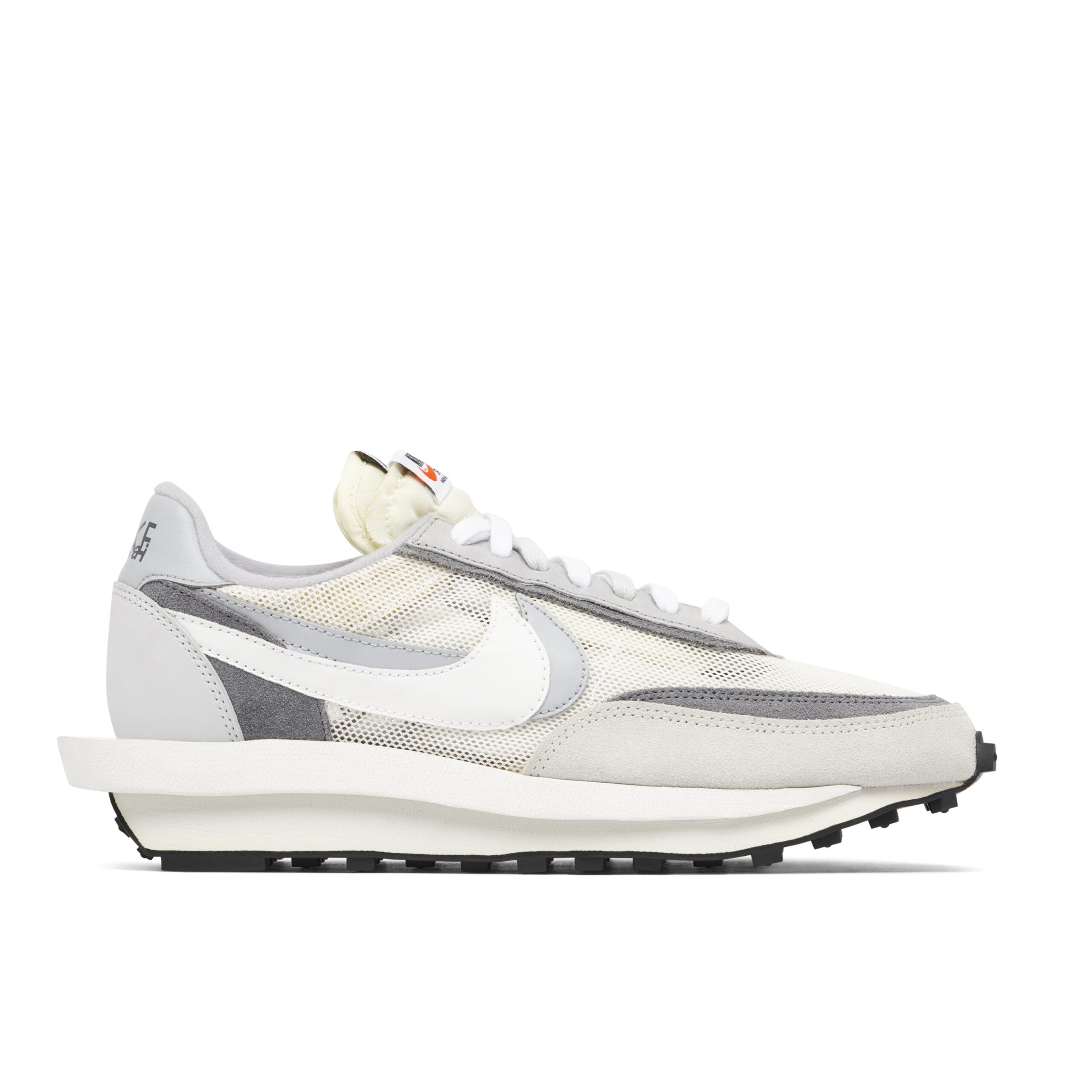 Nike LDWaffle x Sacai White Grey Shoes Sneakers