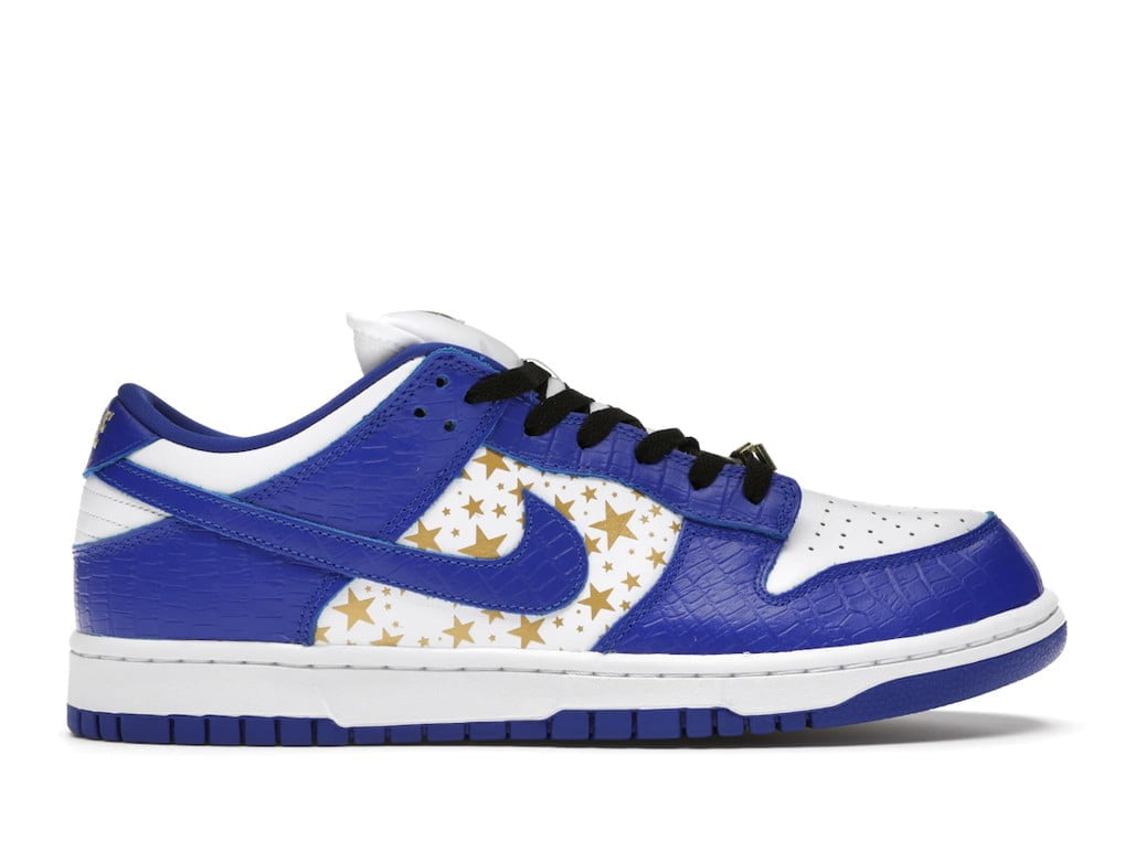 Nike SB Dunk Low Supreme Stars Hyper Royal (2021) Shoes Sneakers