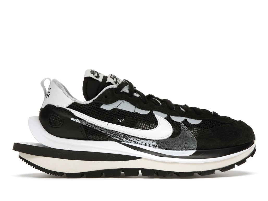 Nike Vaporwaffle sacai Black White Shoes Sneakers
