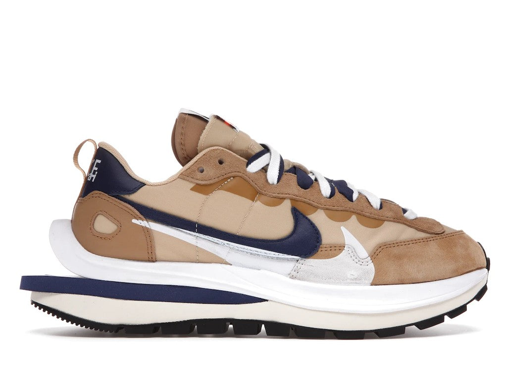Nike Vaporwaffle sacai Sesame Blue Void Shoes Sneakers