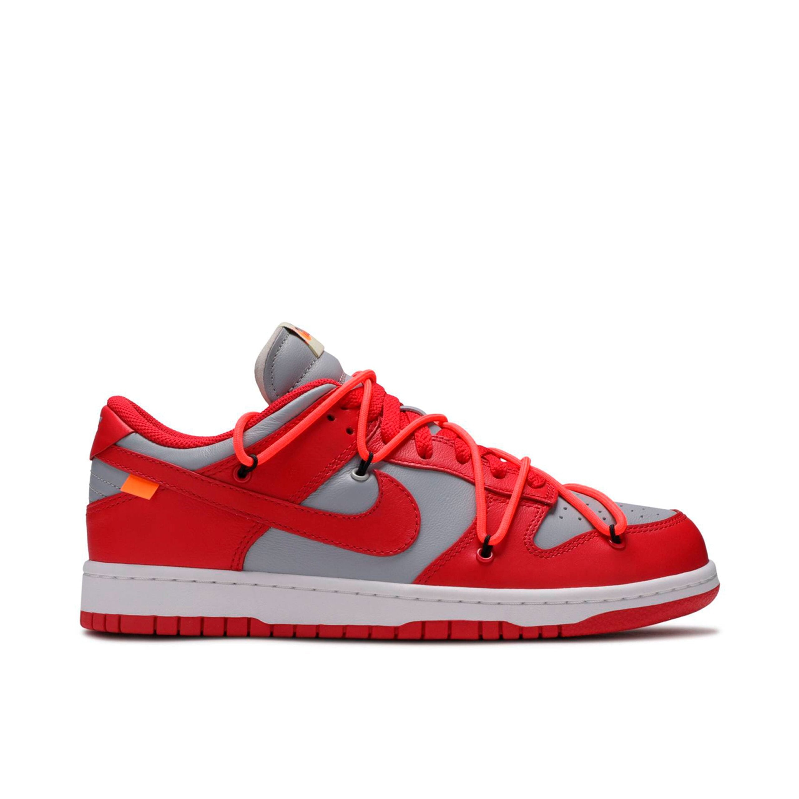 Off-White x Nike SB Dunk Low Red Shoes Sneakers
