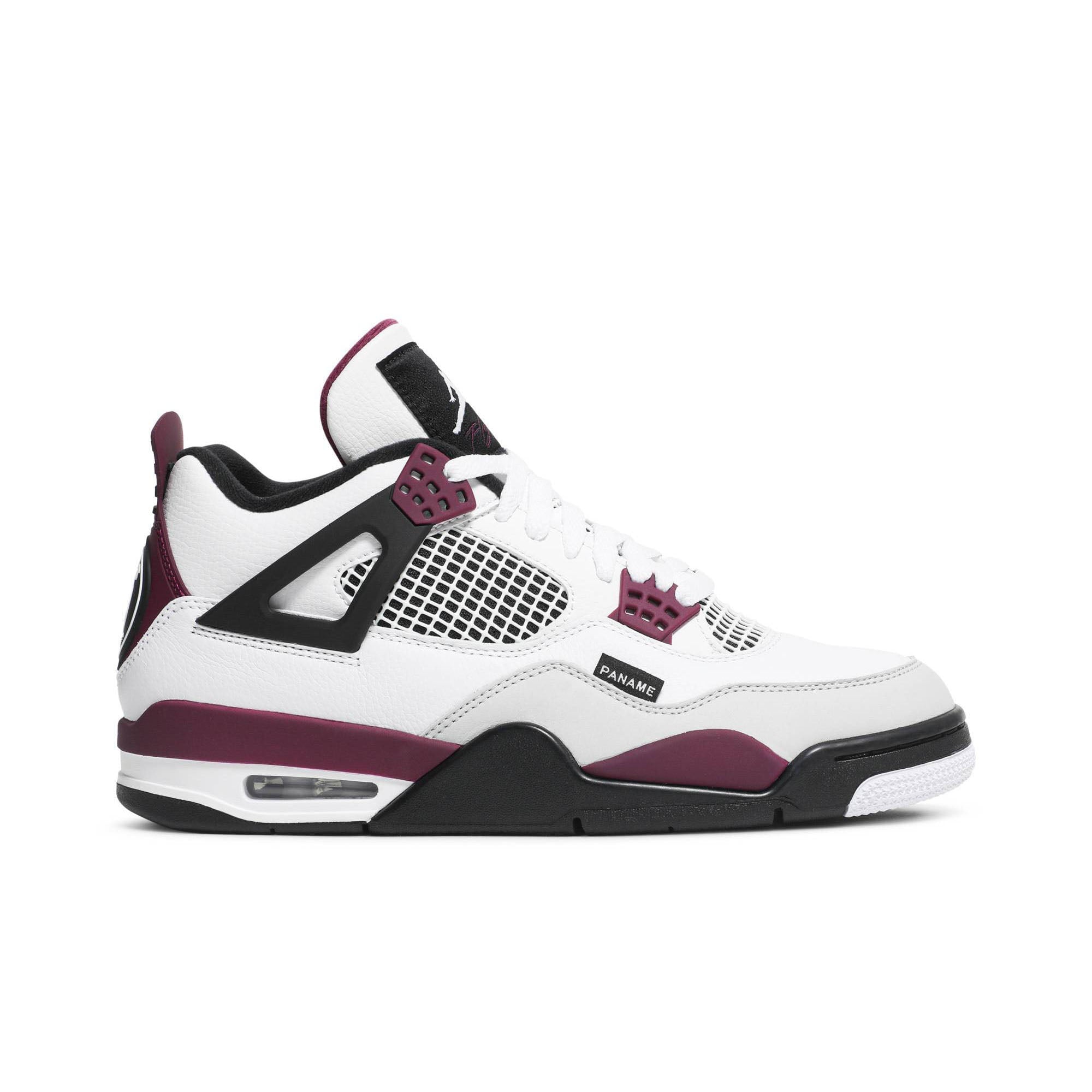 Paris Saint-Germain x Air Jordan 4 Retro GS ‘Bordeaux’ CZ6509-100 Shoes Sneakers
