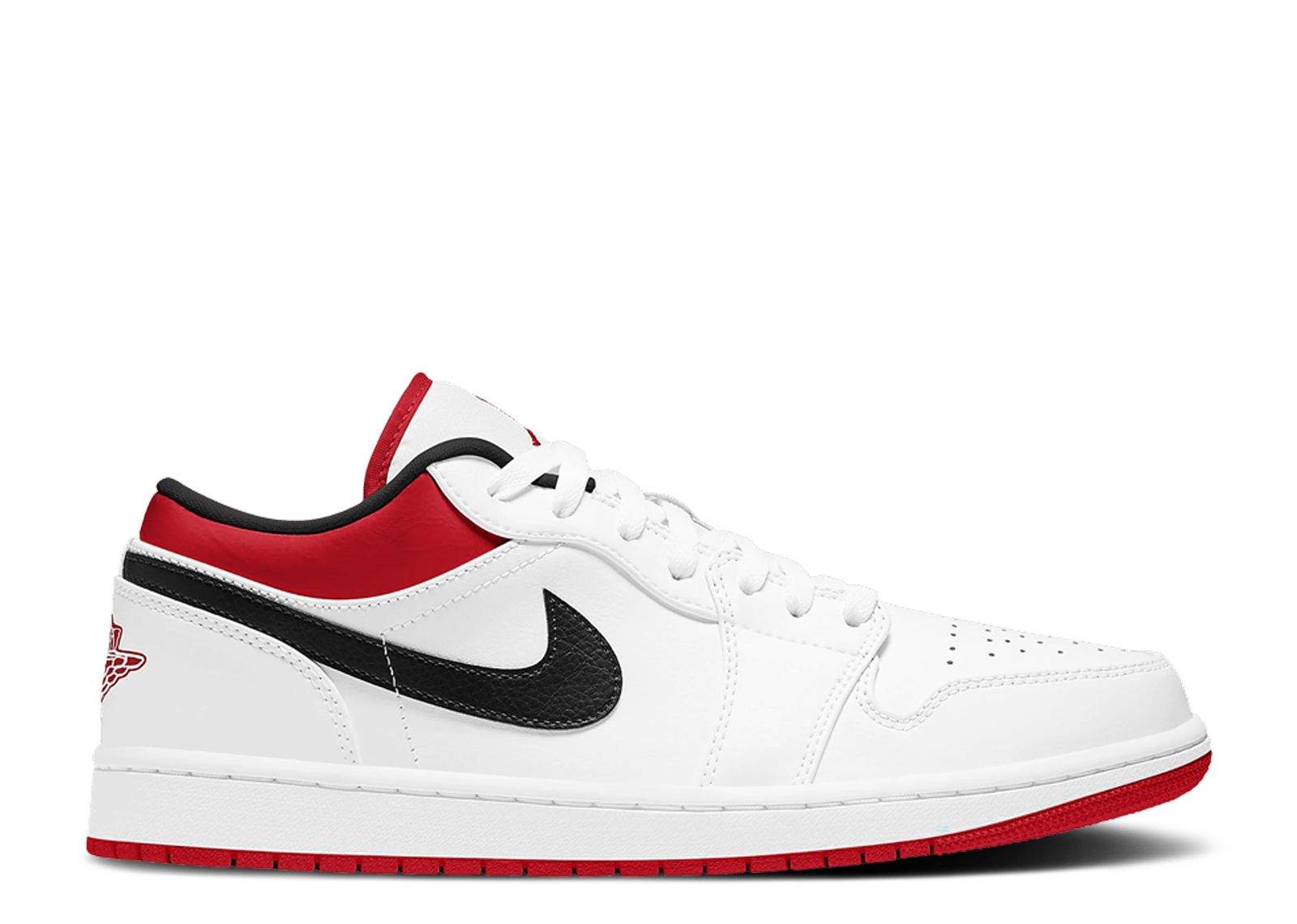 Air Jordan 1 Low ‘White University Red’ Shoes Sneakers